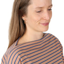 Papierschnittmuster Shirt mit U-Boot Ausschnitt Frau LARA