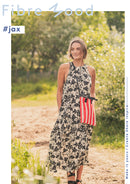 Fibre Mood Baumwolle Stoff Webware Blumen offwhite