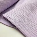 Swafing Jenke Musselin Stoff Double Gauze Baumwolle flieder
