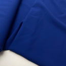 Toptex schwerer  Viskose Crepe Stoff mit Elastan royalblau
