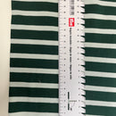 Baumwolle Jersey Stoff Streifen Stripes grün