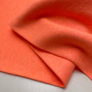 Bündchen Stoff uni neonorange