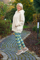 Swafing Modal Jersey Stoff by Bienvenido Colorido grün
