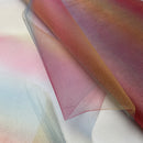 Swafing Ombre Tüll Stoff mit Farbverlauf Wabentüll