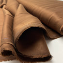 Fibre Mood Webware Lyocell Satin Stoff schimmernd braun