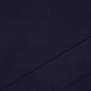 Baumwoll Fleece Stoff uni dunkelblau