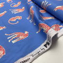 Mies & Moos Cotton Baumwolle Leopard blau