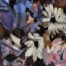 Poppy French Terry Sweat Stoff Blumen digital