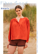 Fibre Mood leichte Viskose Webware orange