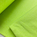 Bündchen Stoff uni neongrün