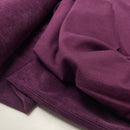 Swafing Juna Sweat Cord Stoff mit Elasthan lila