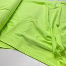 Jersey Baumwolle Stoff  Neongrün uni
