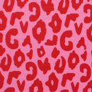 Swafing Happy Leo Jersey Stoff by Cherrypicking rosa pink