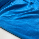Kurzfloorfrottee Frottee uni türkis blau