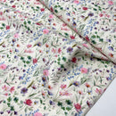 Westfalenstoffe Florenz Stoff Baumwolle Blumen offwhite