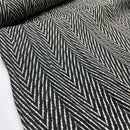 Swafing Vivien Viskose Stoff Muster schwarz