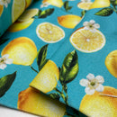 Swafing Matteo Canvas Stoff Zitronen