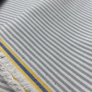 Westfalenstoffe Stoff Lyon Baumwolle Streifen hellgrau