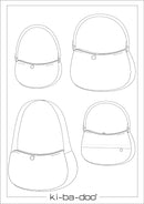 Papierschnittmuster Kibadoo Måne Tasche