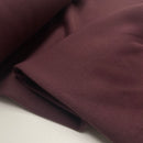 Fibre Mood Heavy Sweat Stoff uni dunkelbraun