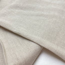 Leinen Baumwolle Stoff Webware beige