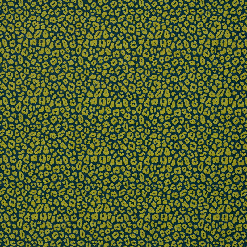 Swafing Cleopatra Jersey Stoff Leo Animalprint grün