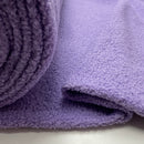 Teddy Stoff Jackenstoff mit Fleeceabseite flieder