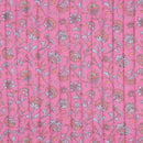 Jacken Doubleface Musselin Stepp Stoff Stepper rosa blau