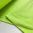 Bündchen Stoff uni neongrün