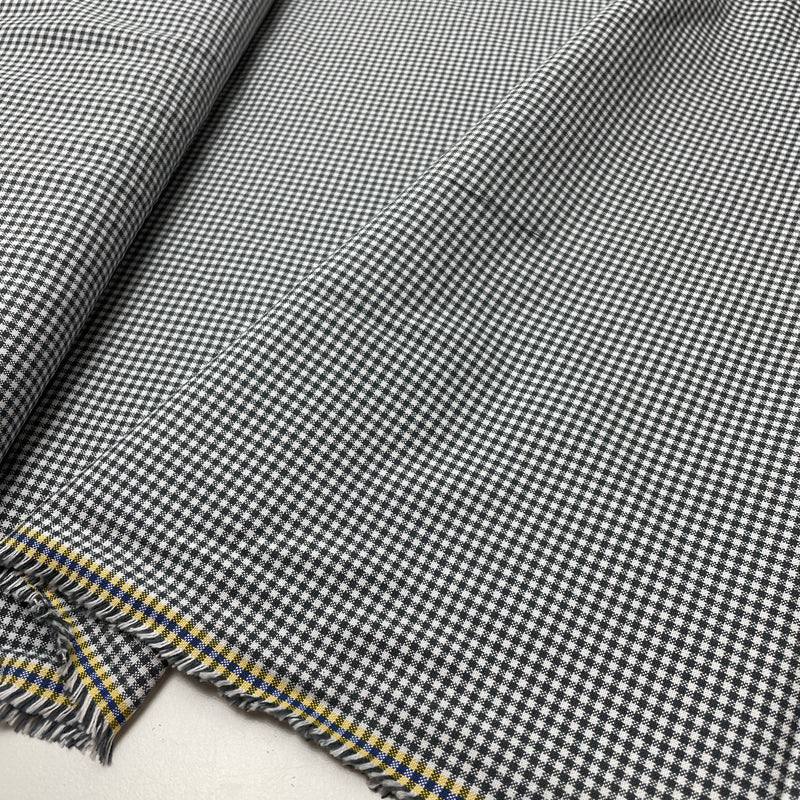 Westfalenstoffe Stoff Bergen Baumwolle kariert anthrazit