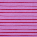 Kurzfloorfrottee Frottee Streifen rosa pink