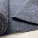 Musselin Double Gauze Baumwolle dunkelblau meliert