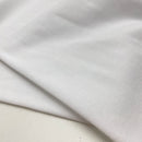 Leichter Baumwoll Jersey Stoff weiß