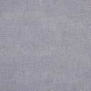 Baumwoll Leinen Stoff Lurex gold blau