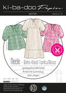 Papierschnittmuster Kibadoo Neele Boho Kleid