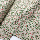 Swafing Christmas Canvas Stoff Weihnachten beige