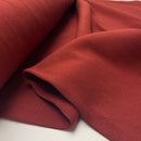 Fibre Mood Bündchen Stoff uni rostbraun