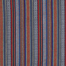 Mexiko Jacquard Webware Stoff blau