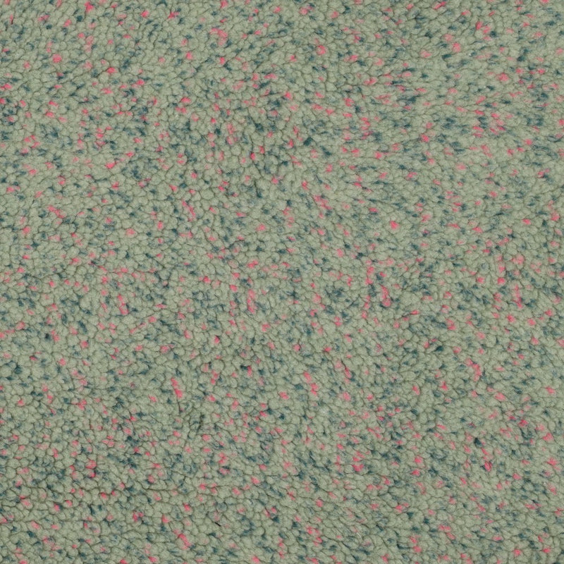 Teddy Tweed Stoff Jackenstoff mint rosa