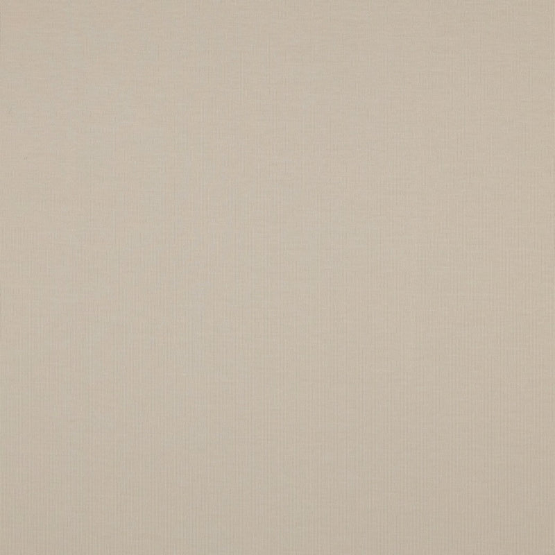 Cotton Interlock Jersey Stoff beige