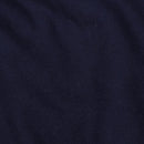 Baumwoll Fleece Stoff uni dunkelblau