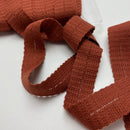 Einfassband Einfaßtresse 28mm rostfarben