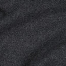 Baumwoll Fleece Stoff uni dunkelgrau