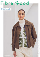 Fibre Mood Webware Nylon Stoff wasserabweisend braun-grün