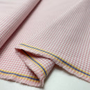 Westfalenstoffe Stoff Oxford Baumwolle kariert rosa