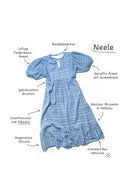 Papierschnittmuster Kibadoo Neele Boho Kleid