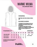 Papierschnittmuster Echt Knorke warme Wilma Weste