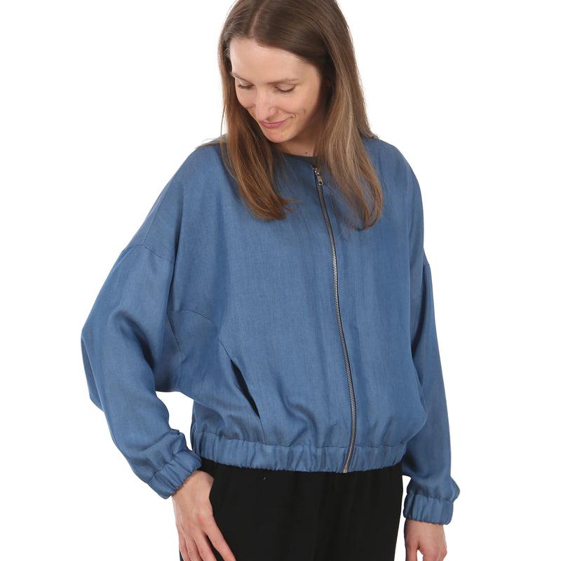 Papierschnittmuster Studio Schnittreif Fledermausjacke Frau Kora