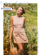 Fibre Mood Tencel Viskose Webware Stoff hellbraun