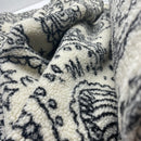 Fibre Mood Teddy Plüsch Stoff Jackenstoff Muster